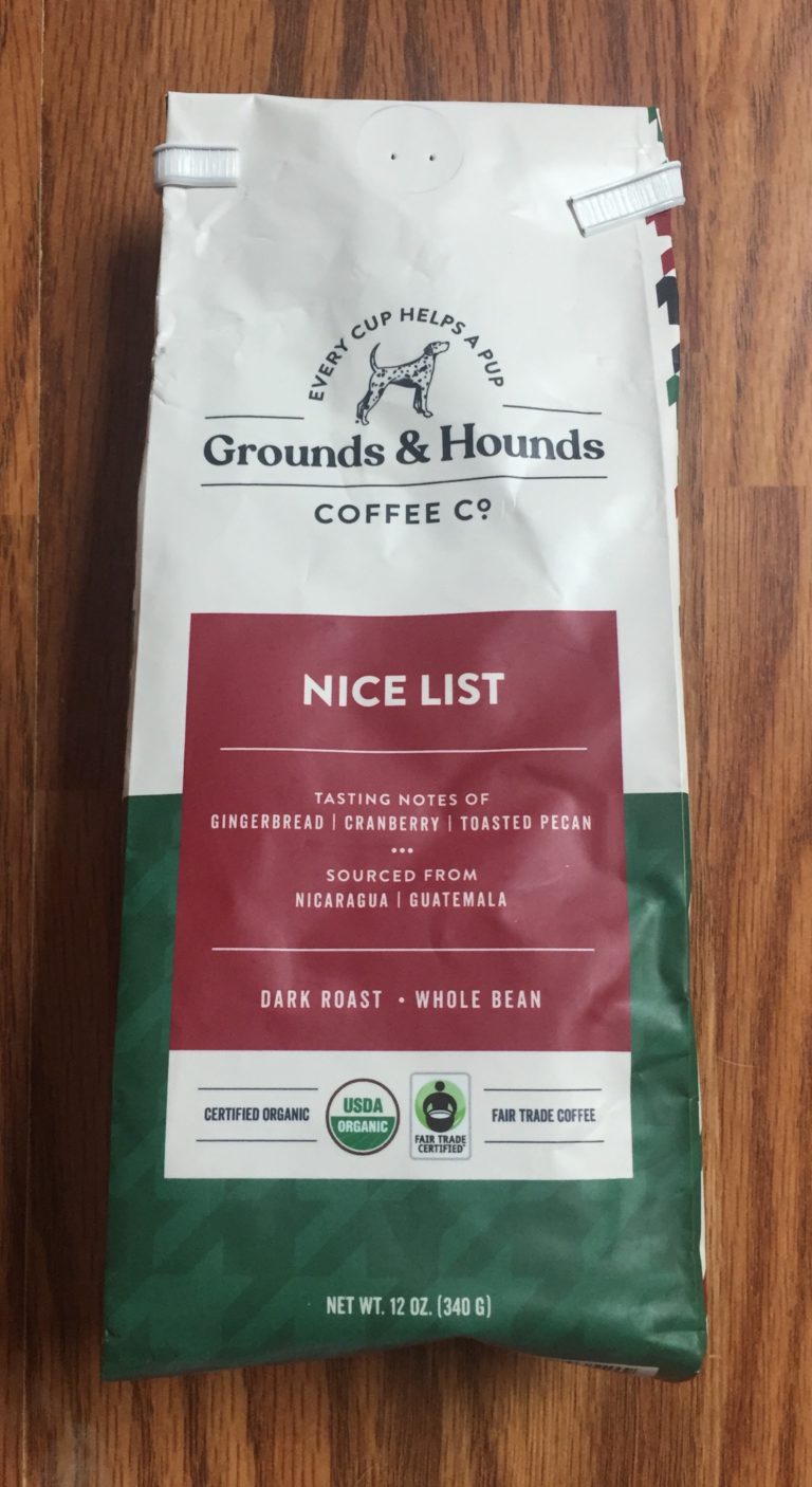 Grounds and Hounds Coffee Nice List Blend Review
